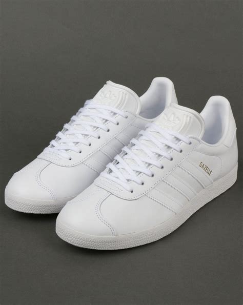 womens white adidas gazelle